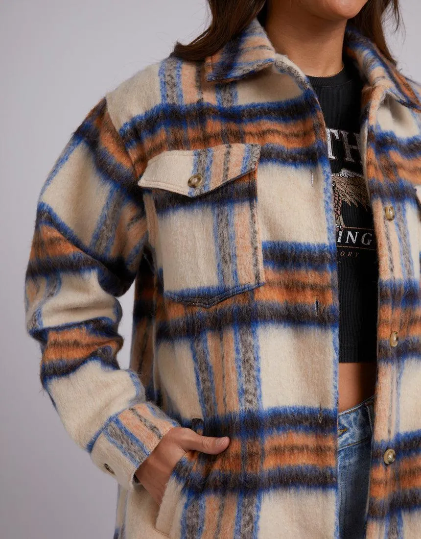 Intuition Shacket Check sold by edge clothing product image thumbnail 5