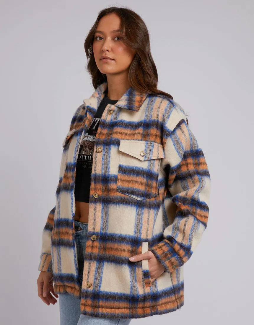 Intuition Shacket Check sold by edge clothing product image thumbnail 4