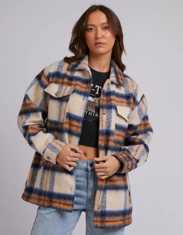 Intuition Shacket Check made by edge clothing