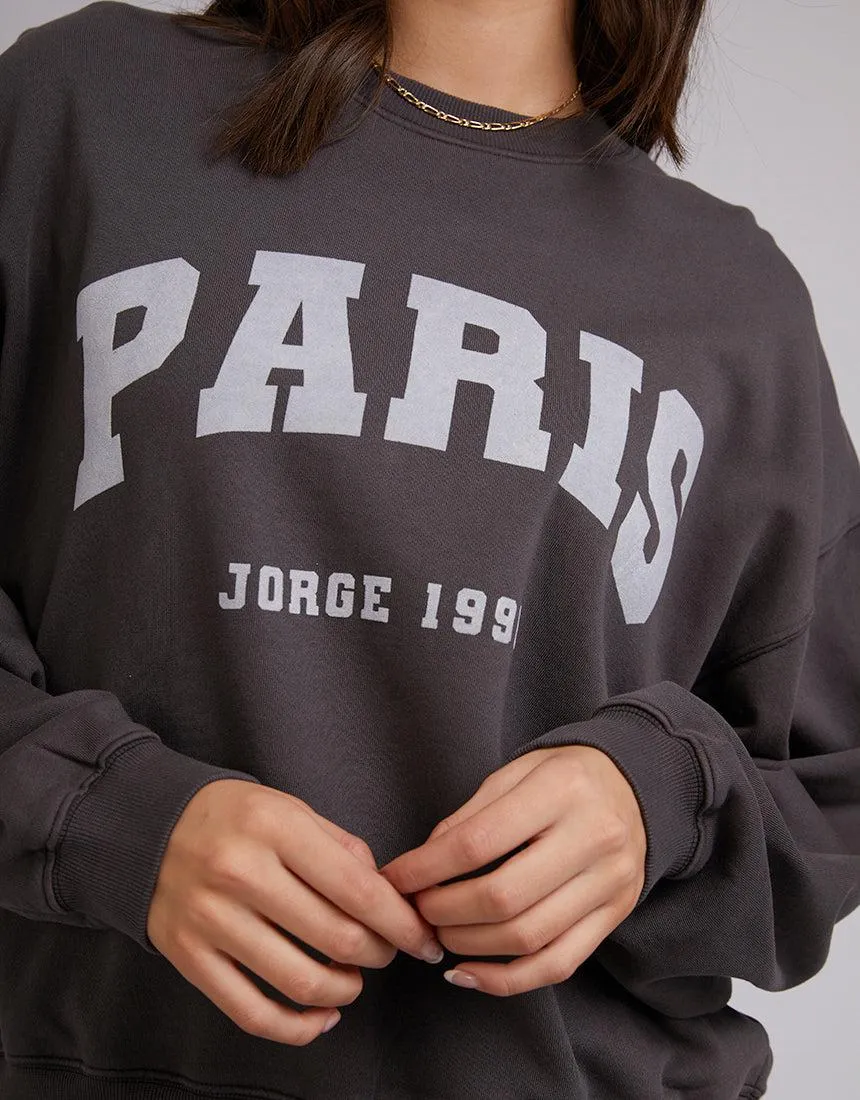 Paris Crew Washed Black sold by edge clothing product image thumbnail 5