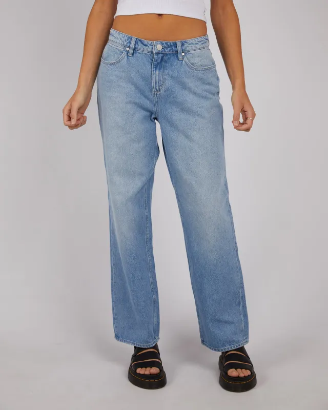 Mid Bella Baggy Jean Ocean Blue sold by edge clothing