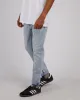 A Dropped Slim Jean Peril Blue sold by edge clothing