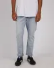 A Dropped Slim Jean Peril Blue sold by edge clothing