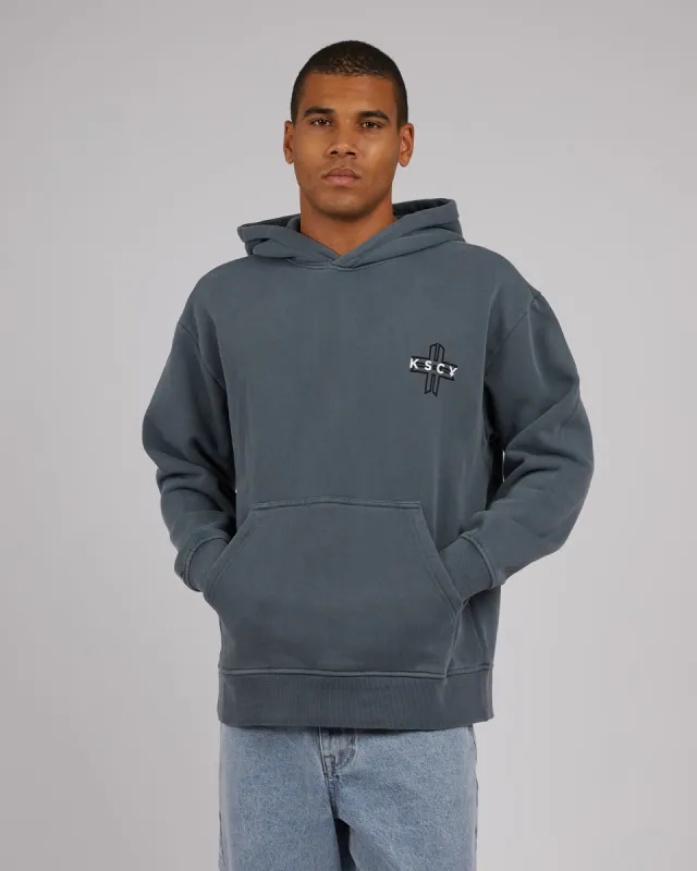 Lonepine Hooded Sweater Stormy Weather sold by edge clothing