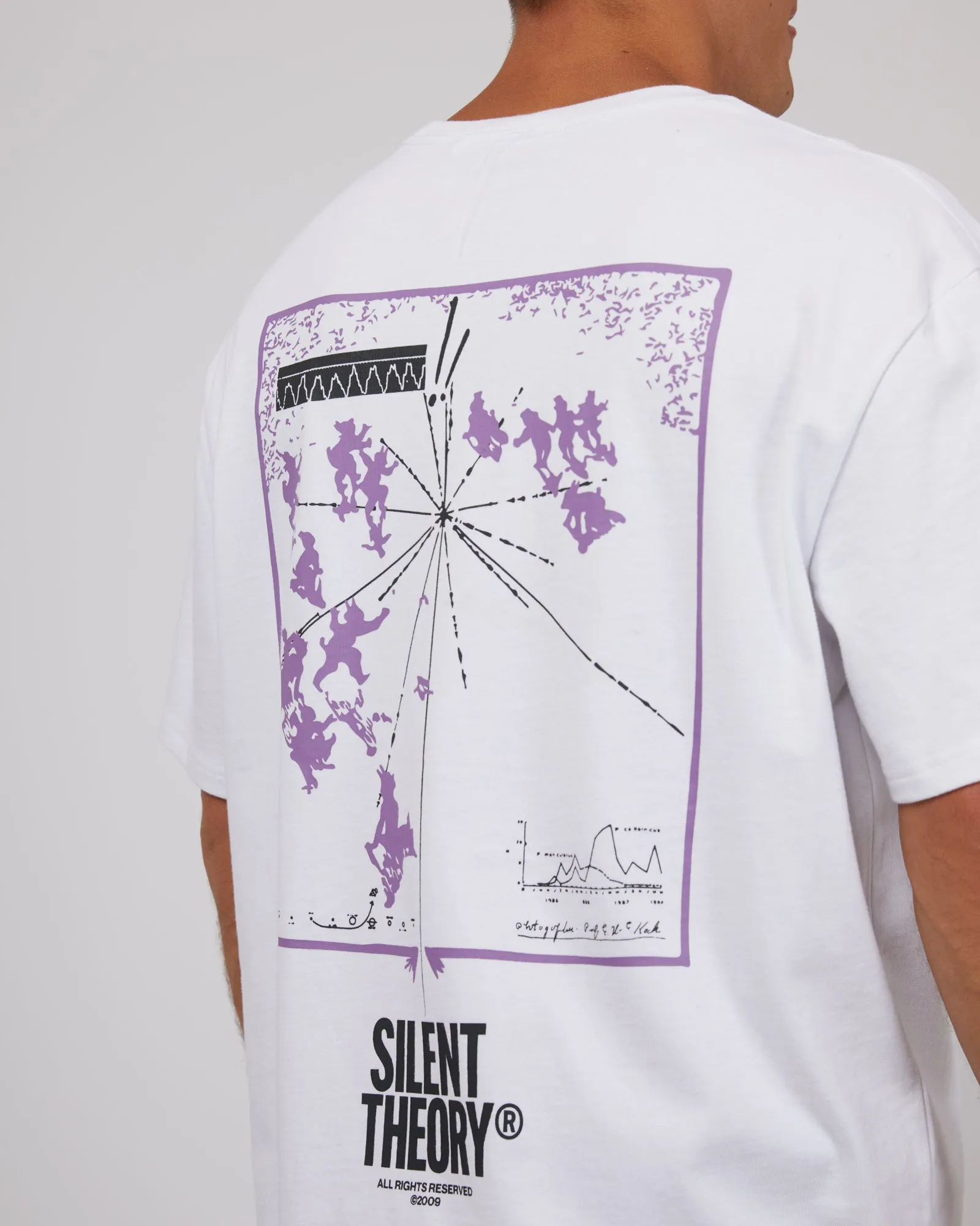 Horizon Tee White sold by edge clothing product image thumbnail 5
