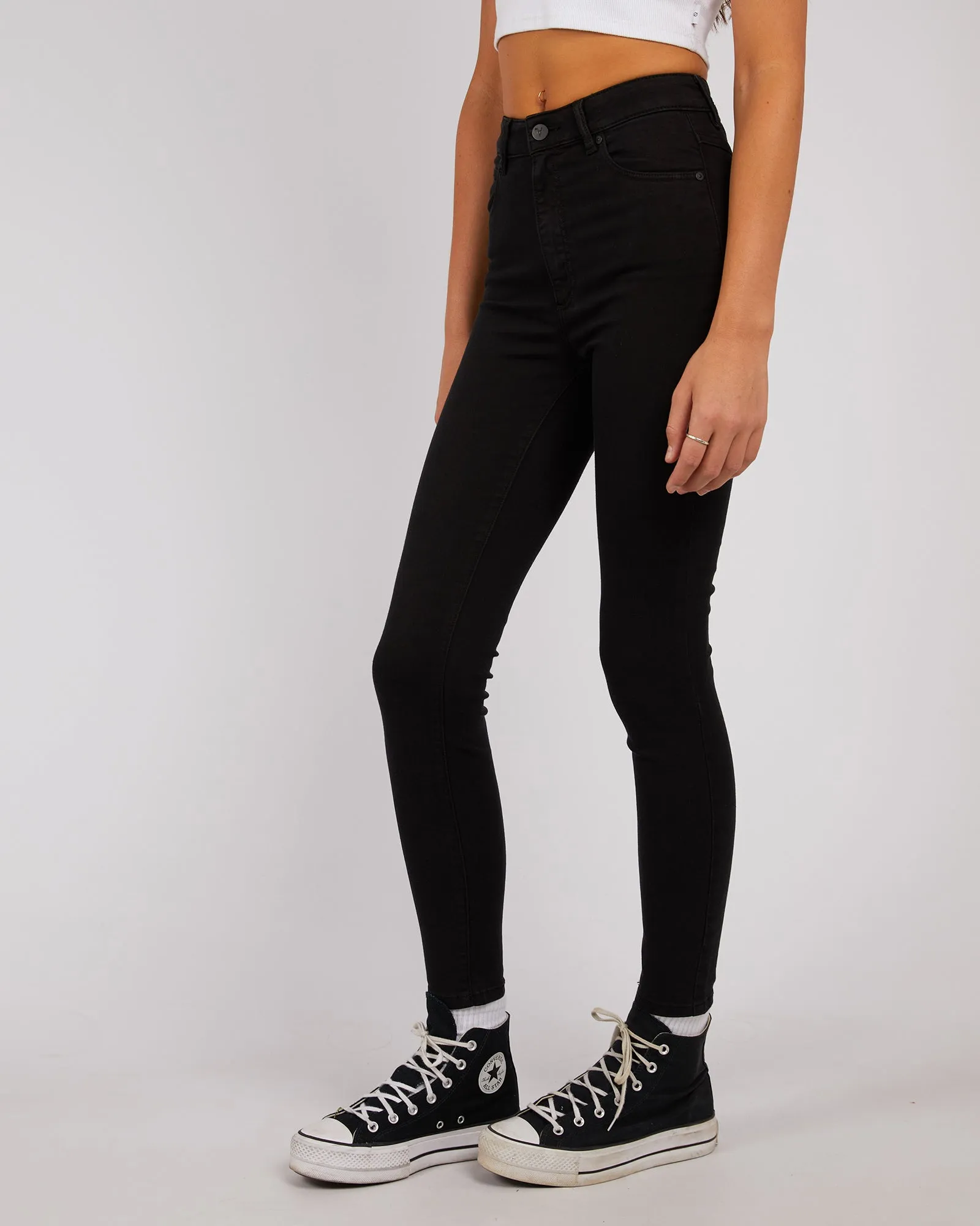 A High Skinny Jean Black Magic sold by edge clothing product image thumbnail 4