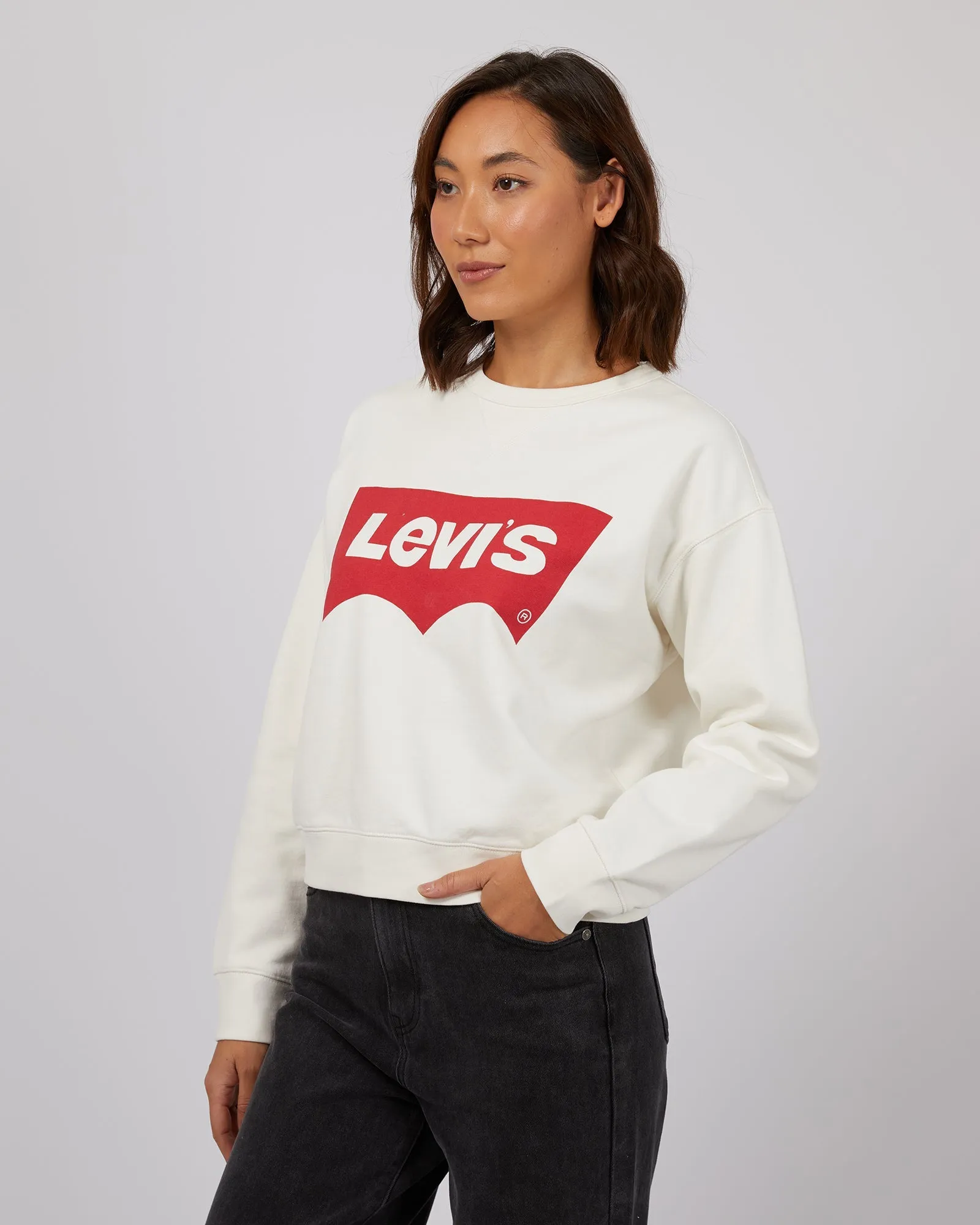 Graphic Signature Crew White sold by edge clothing product image thumbnail 4