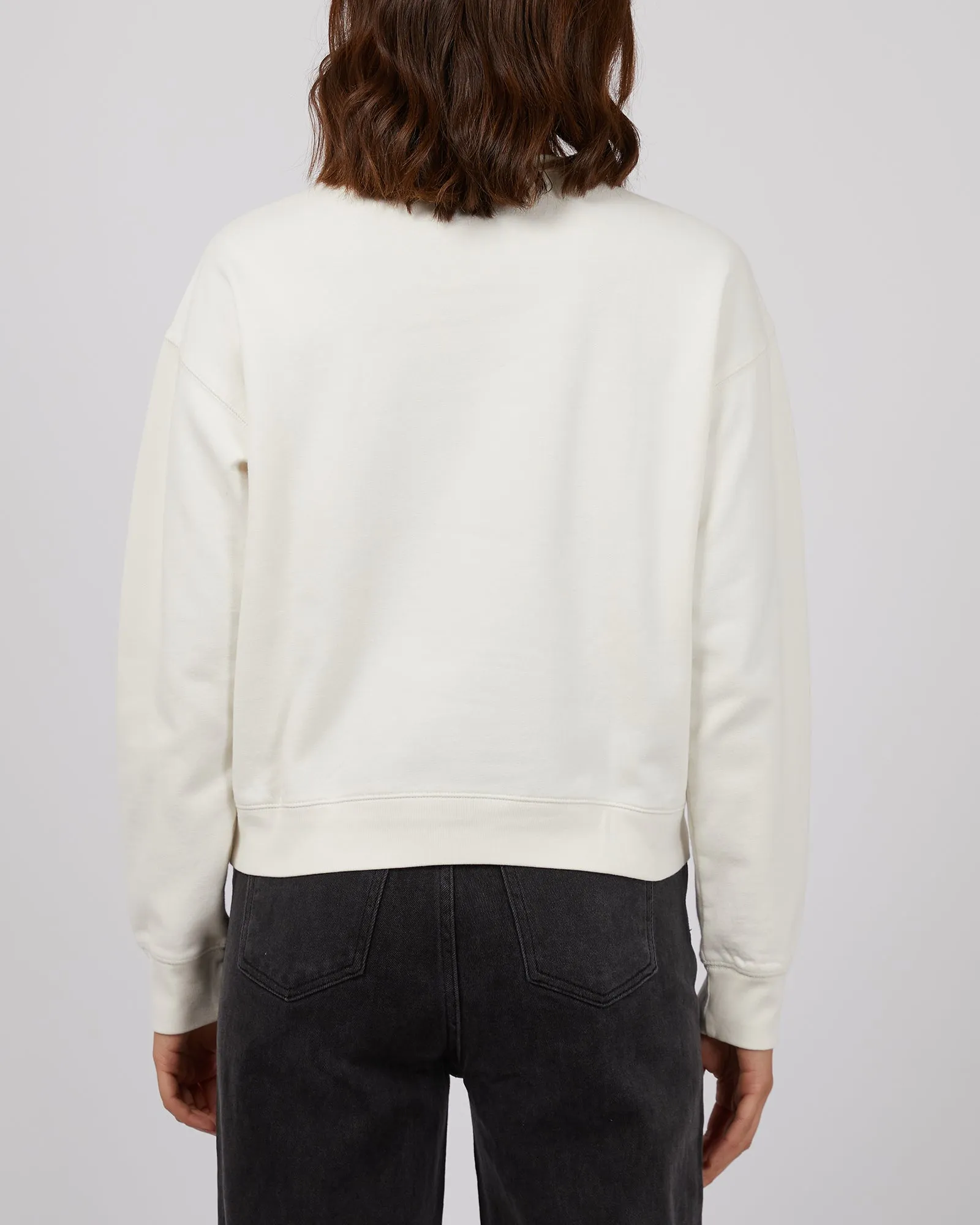 Graphic Signature Crew White sold by edge clothing product image thumbnail 3