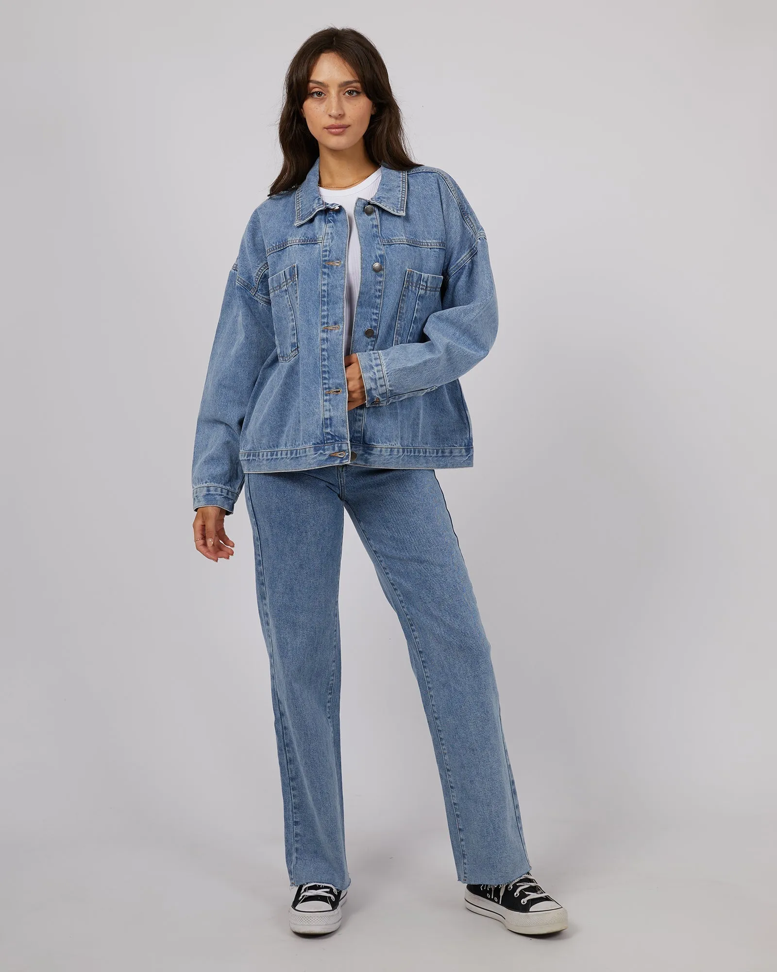 Sydney Denim Jacket Light Blue sold by edge clothing product image thumbnail 2