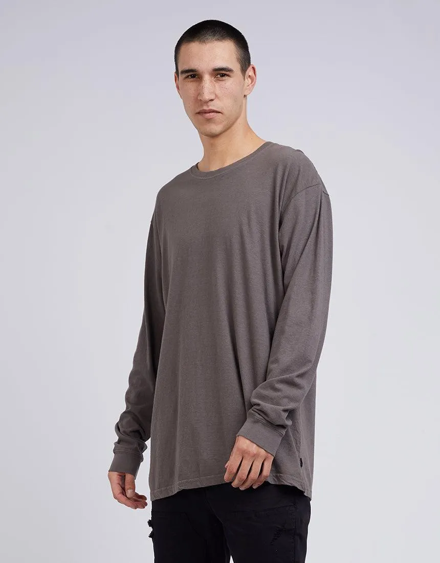 Standard Fit Linen Long Sleeve Coal sold by edge clothing product image thumbnail 4