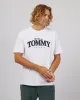 Varsity Luxe Tee White sold by edge clothing