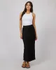 Maxinne Maxi Skirt Black sold by edge clothing
