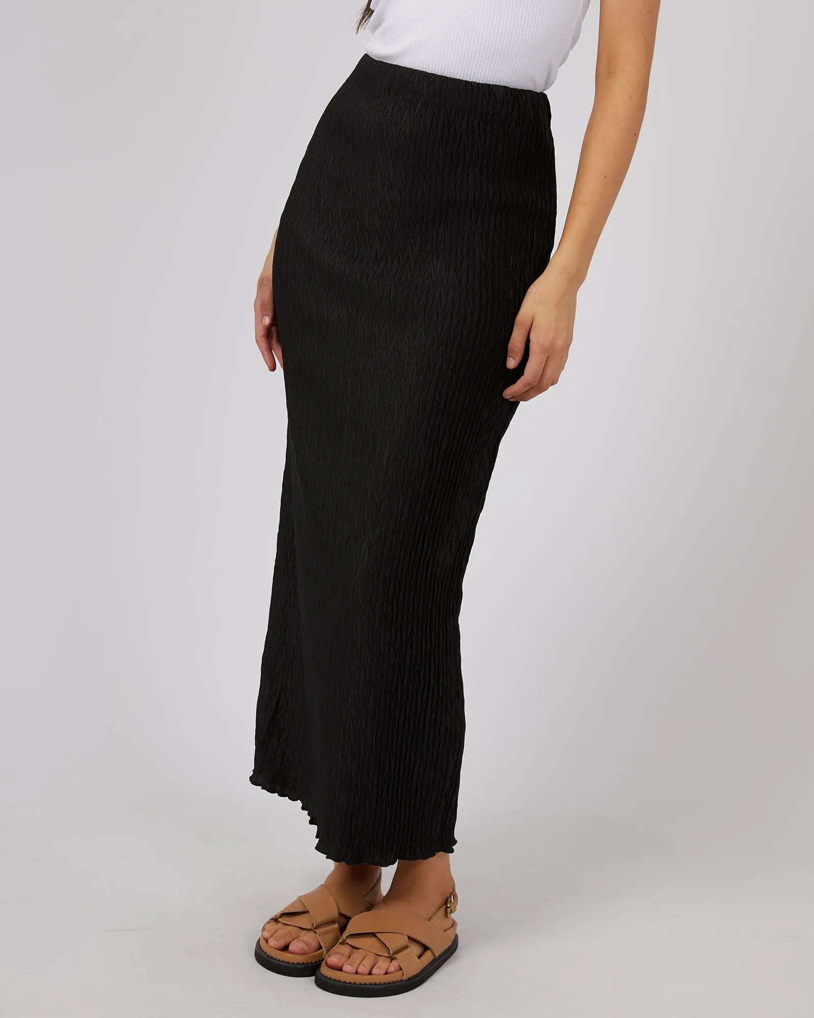 Maxinne Maxi Skirt Black sold by edge clothing product image thumbnail 4