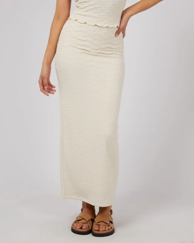 Sophie Maxi Skirt Vintage White sold by edge clothing
