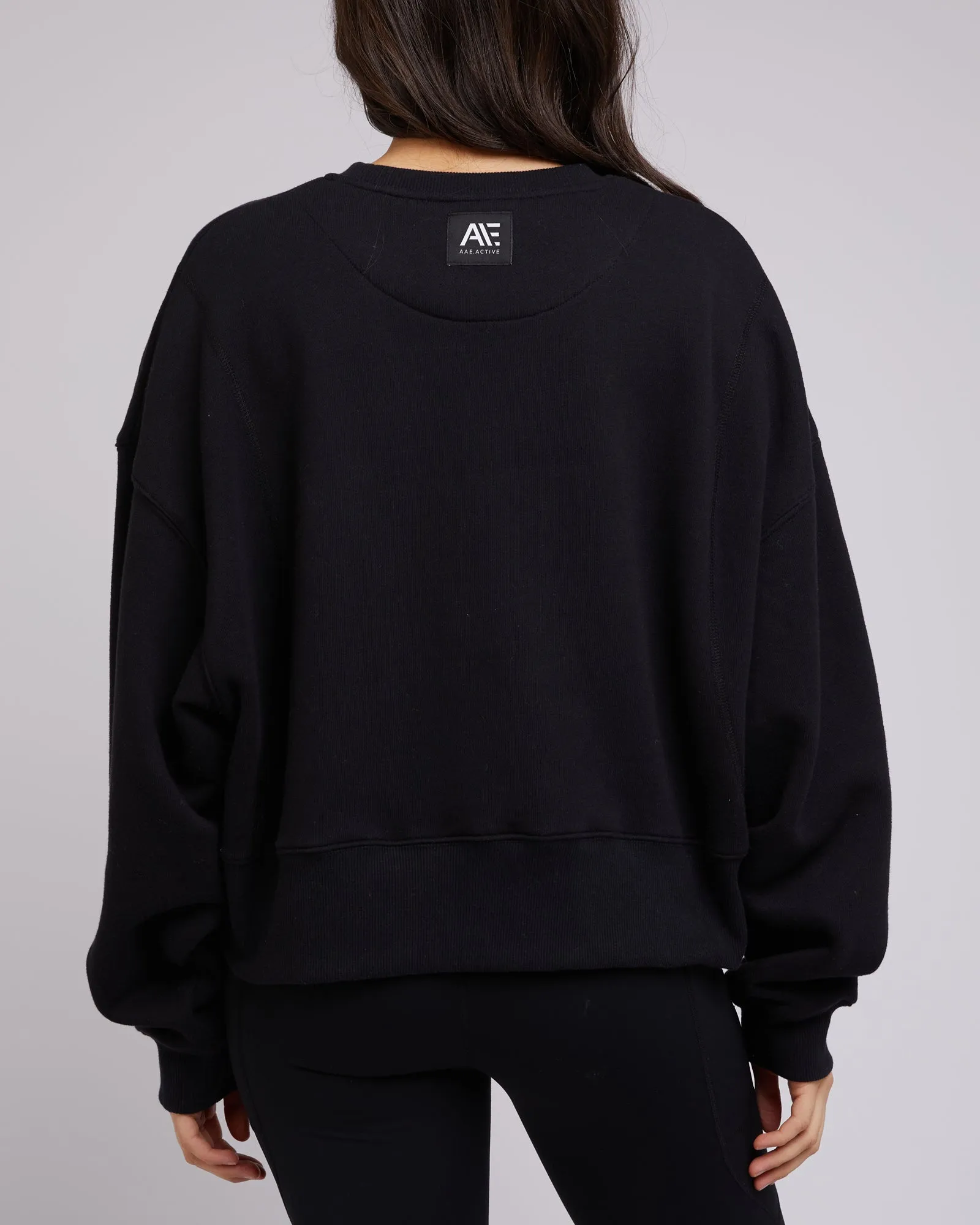Active Tonal Sweater Black sold by edge clothing product image thumbnail 3