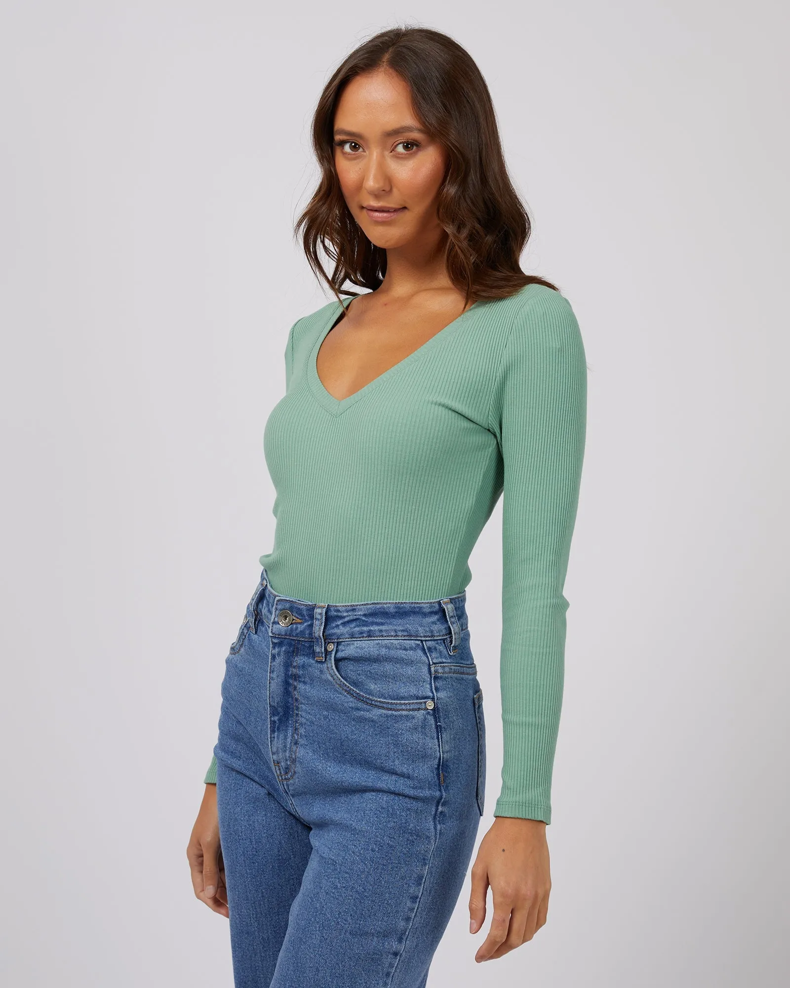 Lily Long Sleeve Sage sold by edge clothing product image thumbnail 4