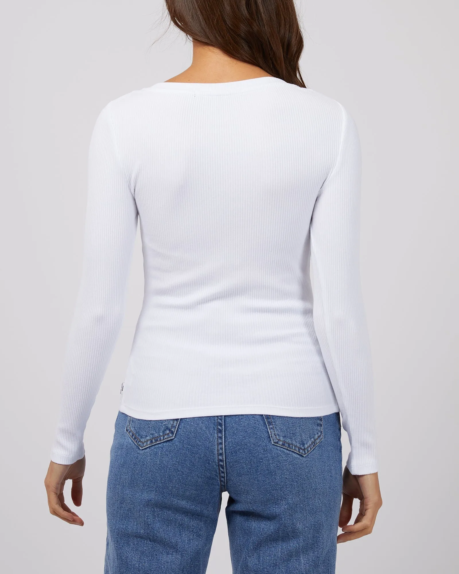 Lily Long Sleeve White sold by edge clothing product image thumbnail 3