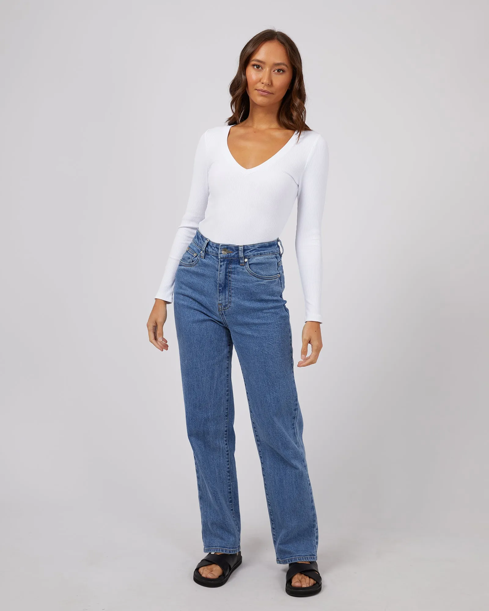 Lily Long Sleeve White sold by edge clothing product image thumbnail 2