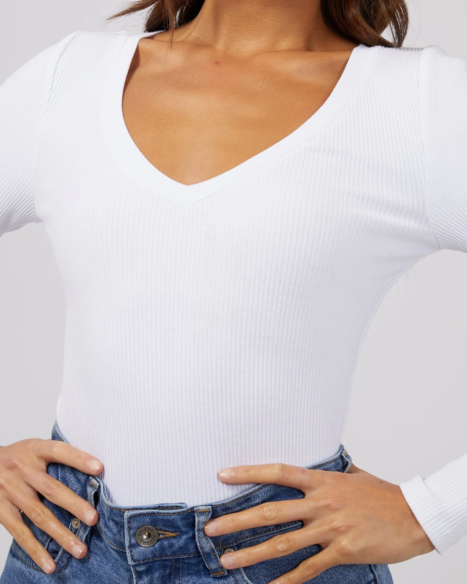 Lily Long Sleeve White sold by edge clothing product image thumbnail 5