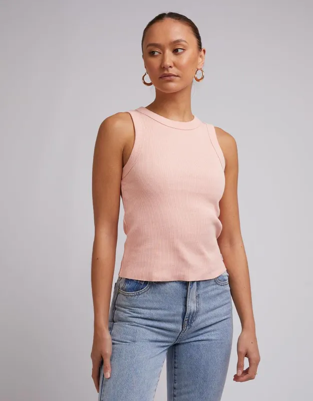 Greta Tank Pale Pink sold by edge clothing