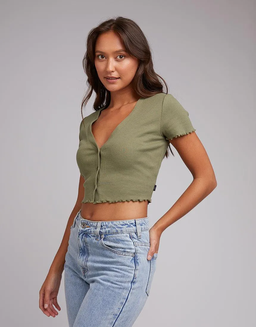 Annie Top Khaki sold by edge clothing product image thumbnail 4