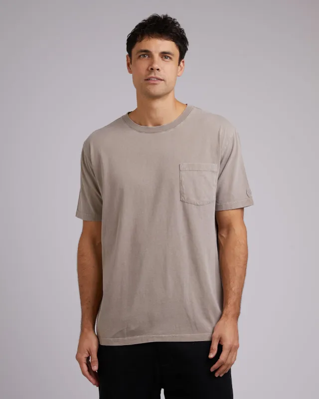 Surplus Pocket Tee Mushroom sold by edge clothing