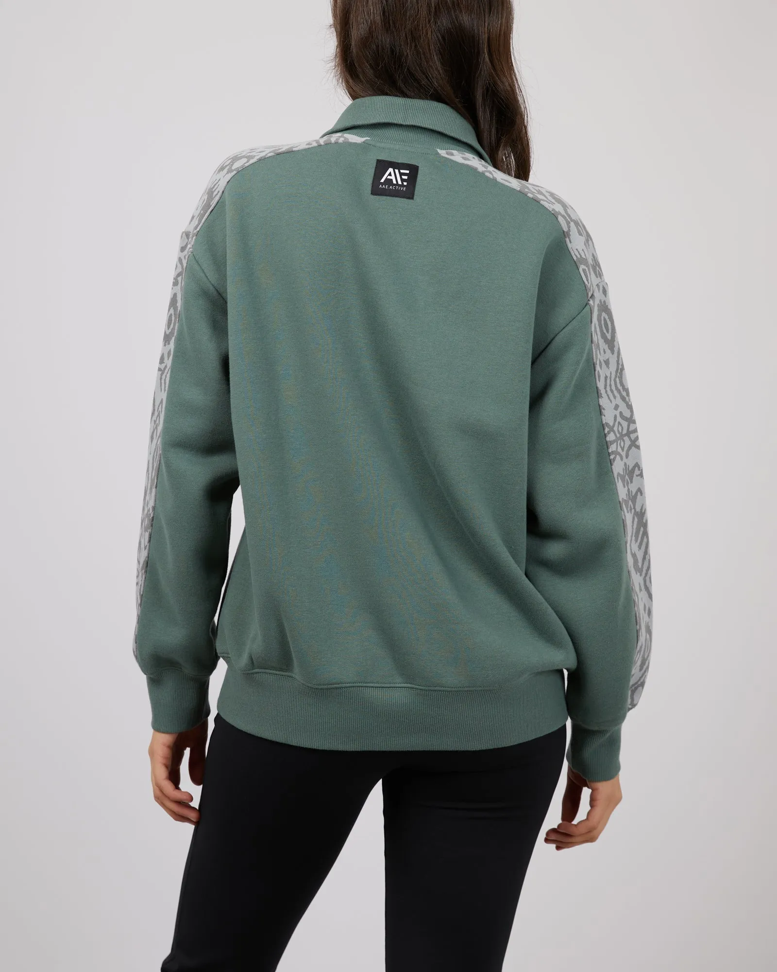 National Quarter Zip Green sold by edge clothing product image thumbnail 3