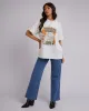 Sundream Oversized Tee Vintage White sold by edge clothing