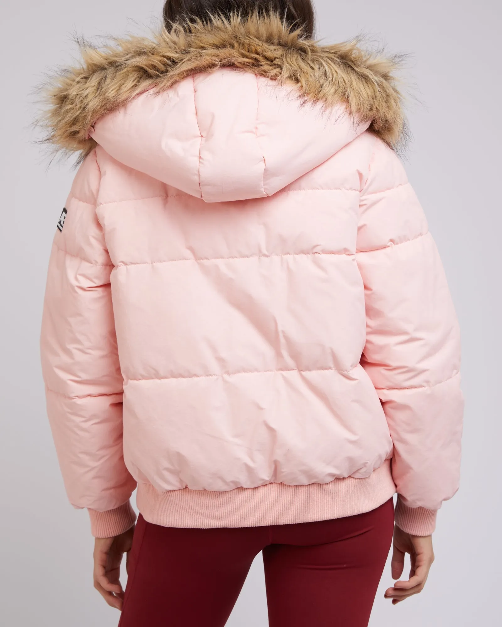 Active Fur Puffer Pink sold by edge clothing product image thumbnail 3