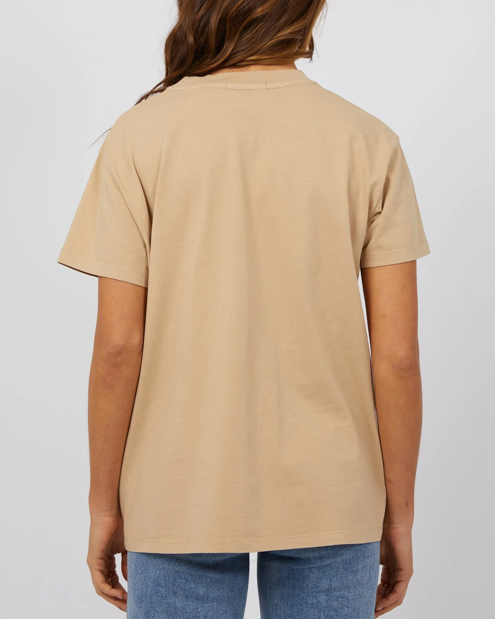 Living Life Standard Tee Oatmeal sold by edge clothing product image thumbnail 3