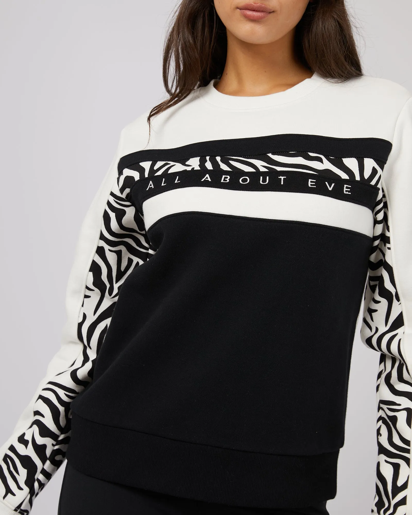 Parker Contrast Crew Black sold by edge clothing product image thumbnail 4