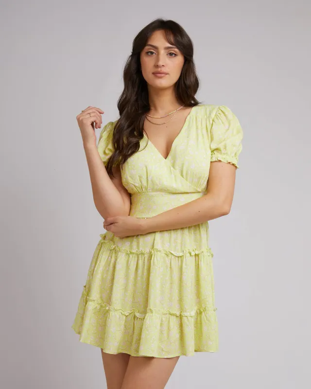 Leni Print Mini Dress sold by edge clothing