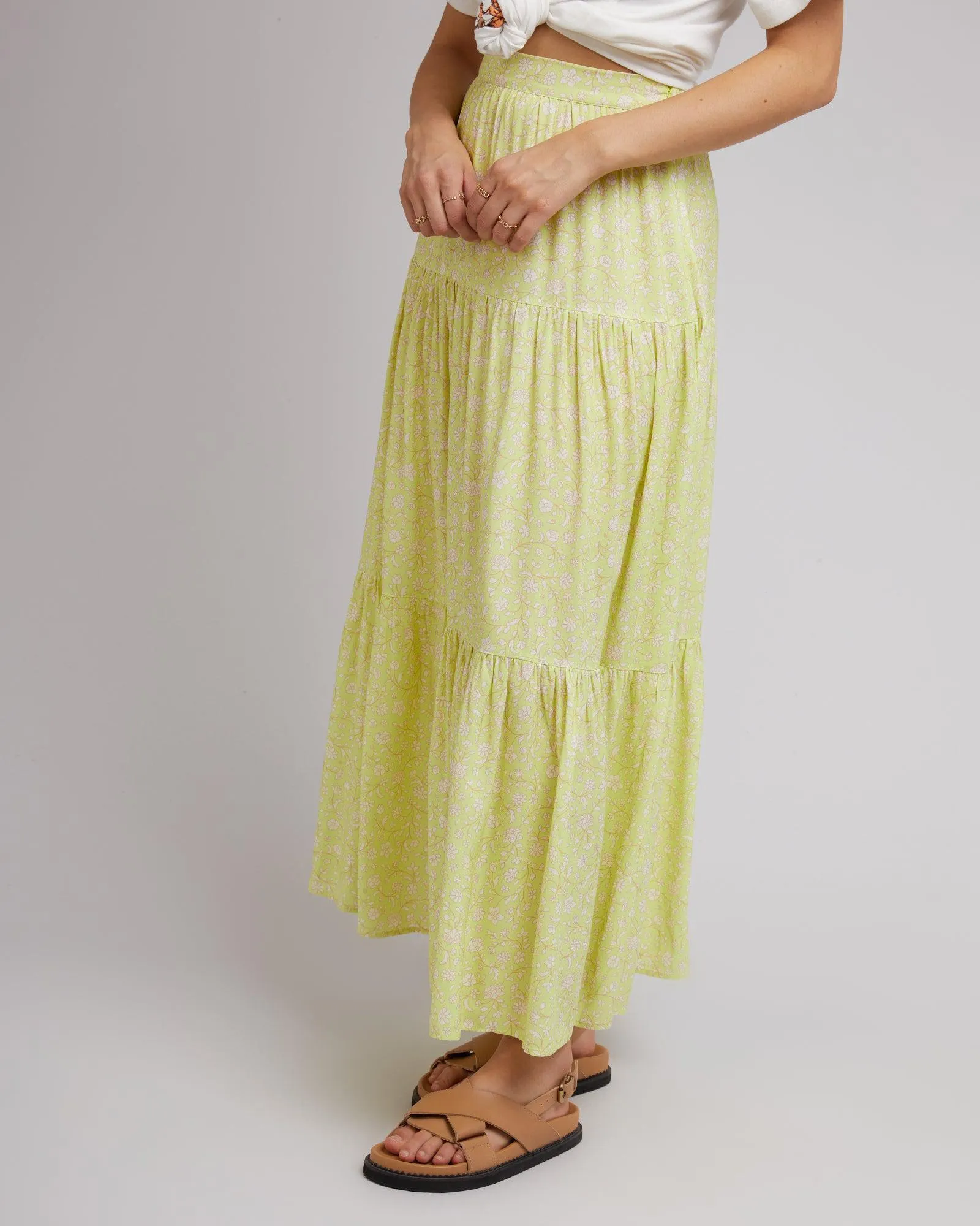 Leni Print Maxi Skirt sold by edge clothing product image thumbnail 4