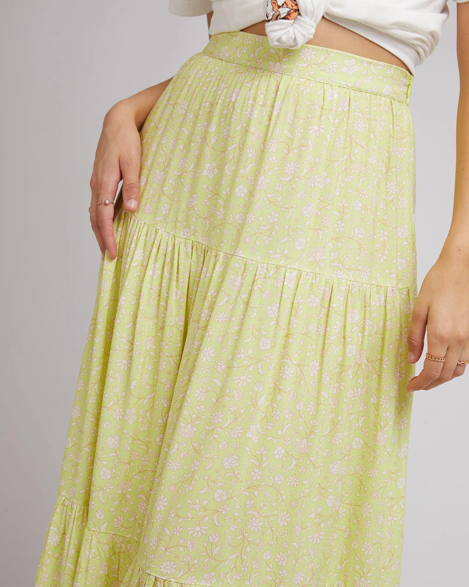 Leni Print Maxi Skirt sold by edge clothing product image thumbnail 5