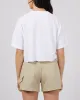 World Slay Hemp Cropped Tee White sold by edge clothing