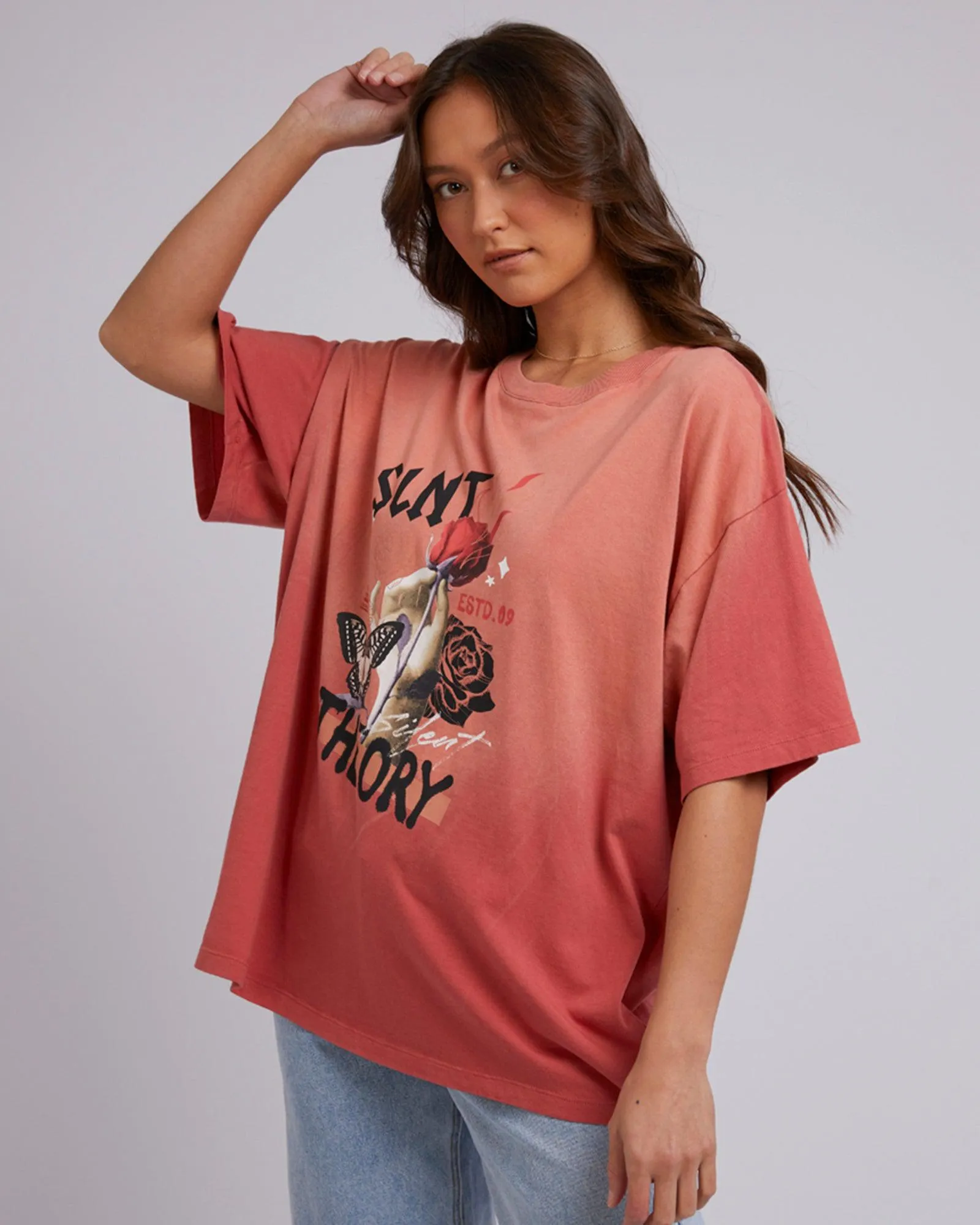 New Flame Tee Washed Red sold by edge clothing product image thumbnail 4