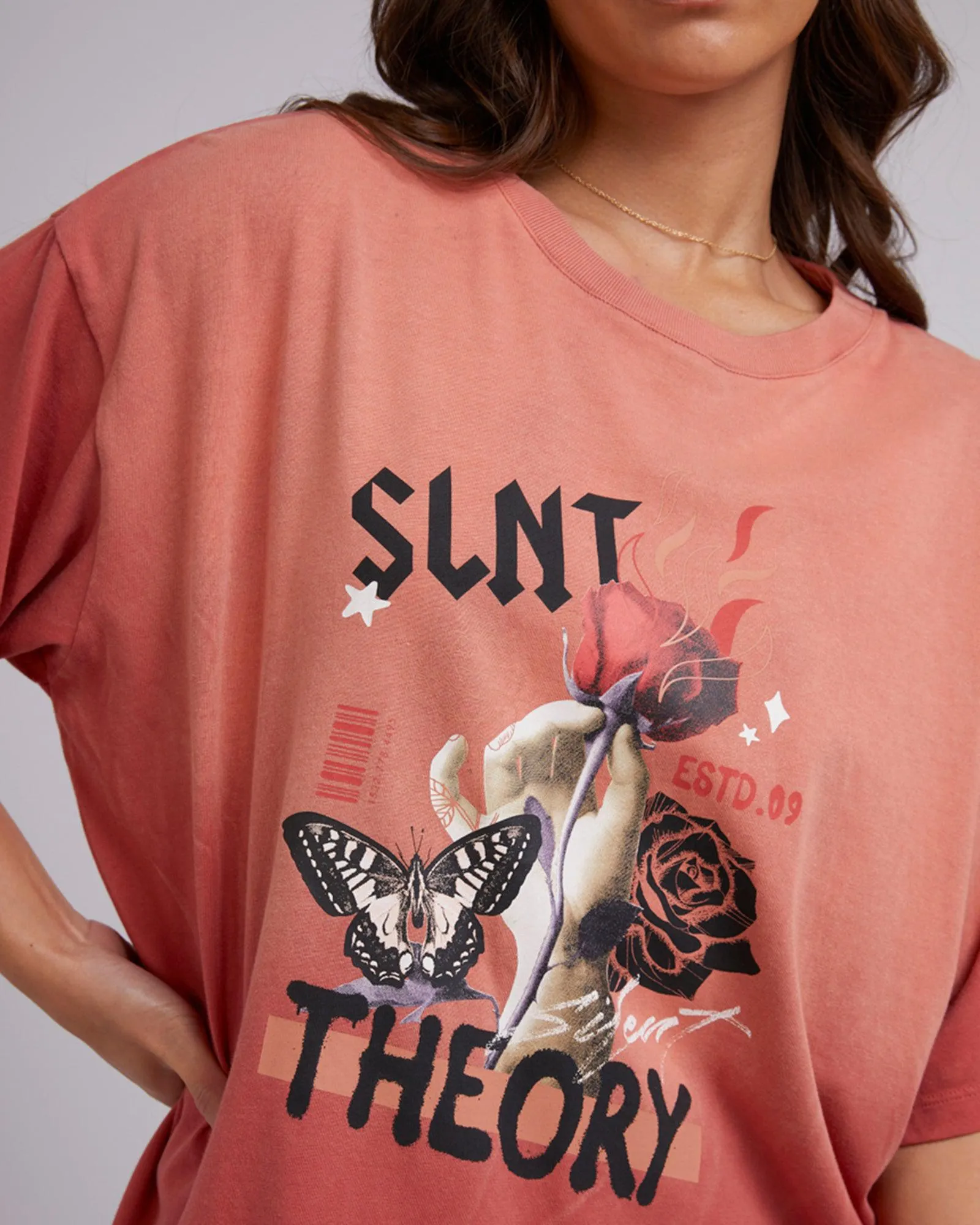 New Flame Tee Washed Red sold by edge clothing product image thumbnail 5