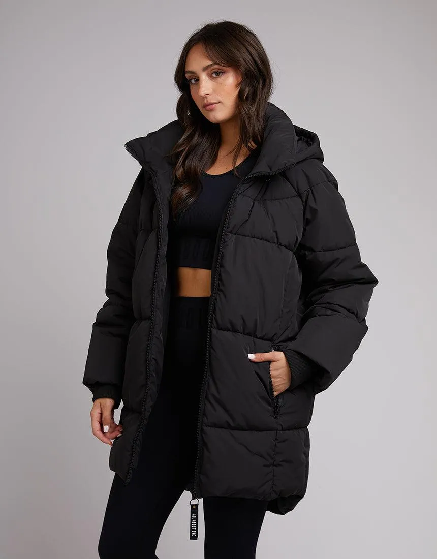 Remi Luxe Midi Puffer Black sold by edge clothing product image thumbnail 4