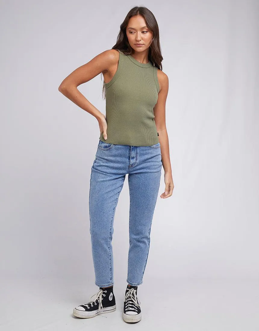 Greta Tank Khaki sold by edge clothing product image thumbnail 2
