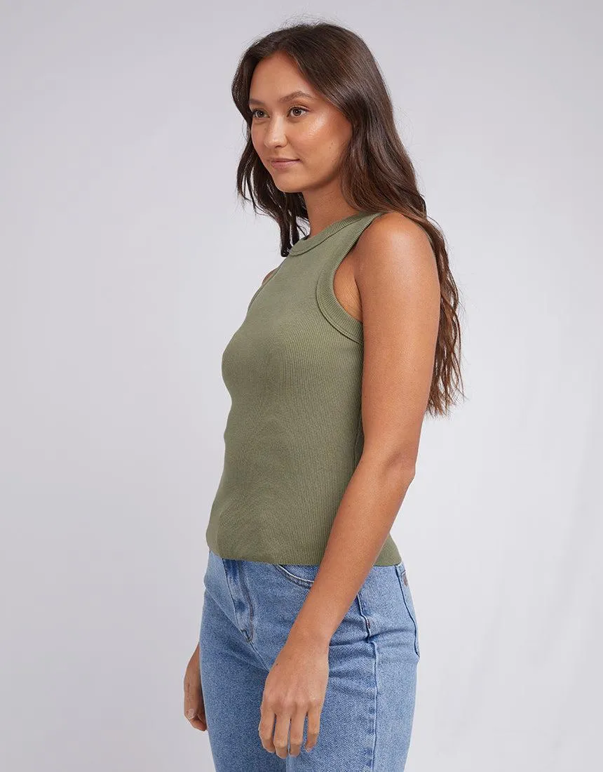 Greta Tank Khaki sold by edge clothing product image thumbnail 4