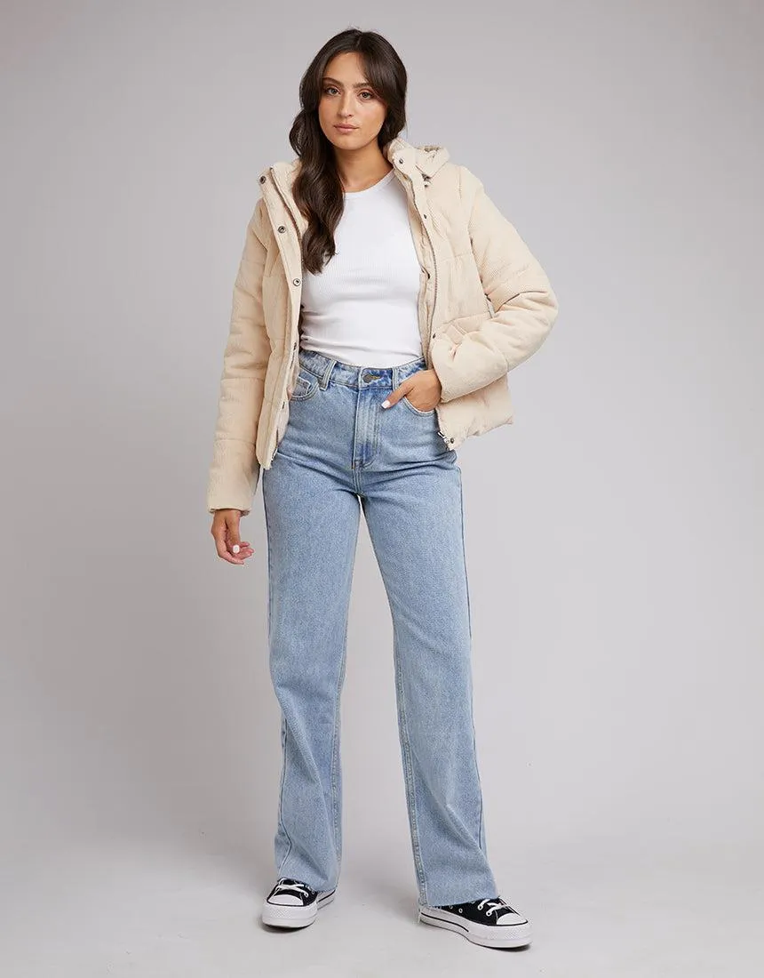 Cali Cord Puffer Vintage White sold by edge clothing product image thumbnail 2