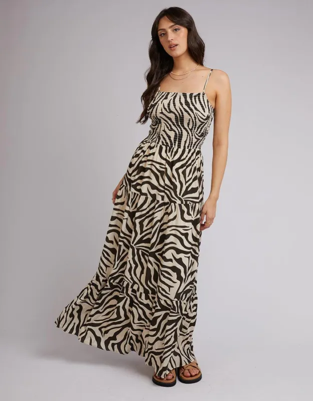 Ziggy Print Maxi Dress sold by edge clothing