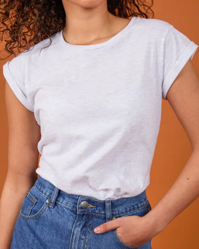 Lucy Tee White sold by edge clothing