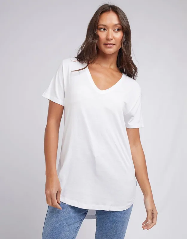 Zuri Tee White sold by edge clothing