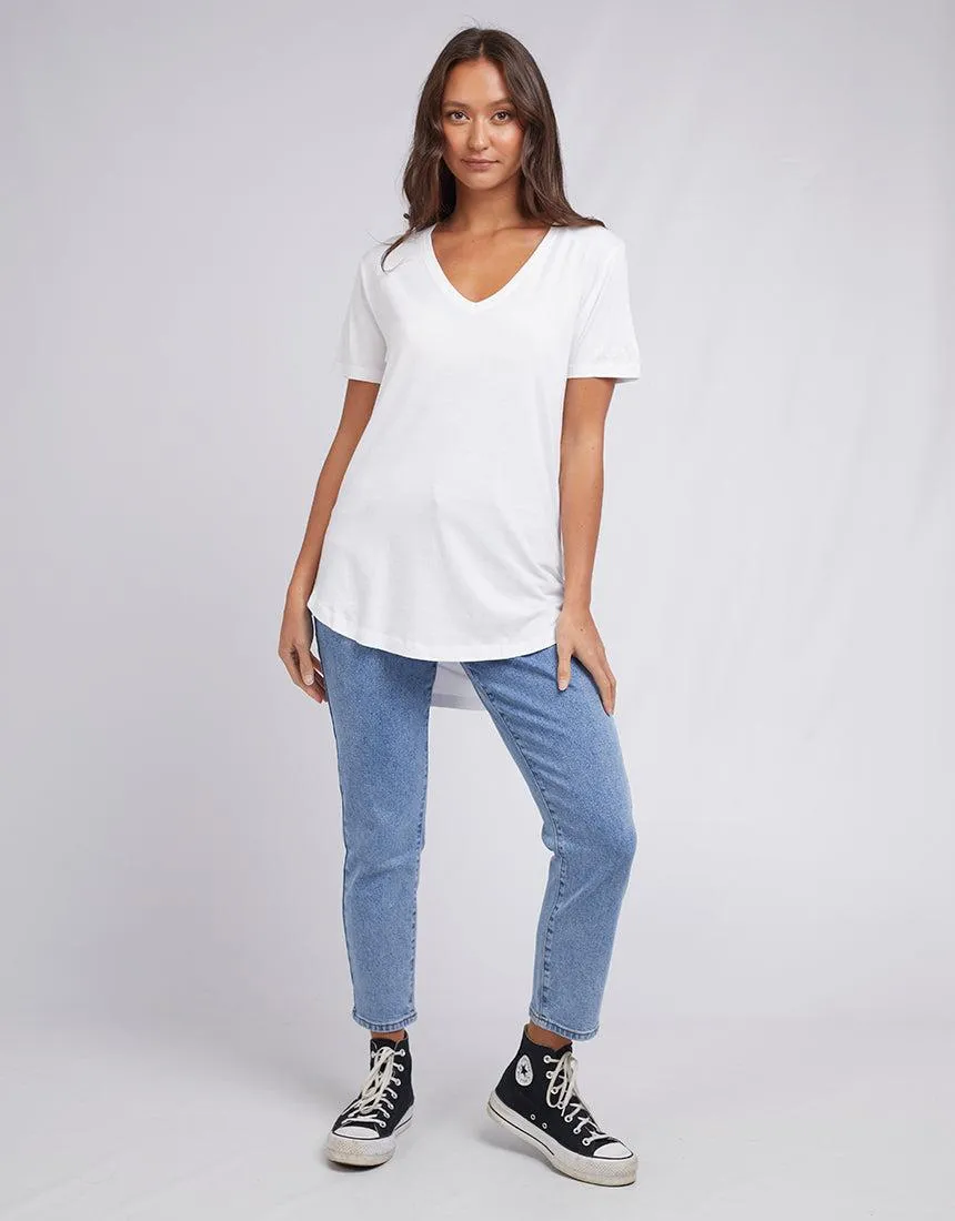Zuri Tee White sold by edge clothing product image thumbnail 2