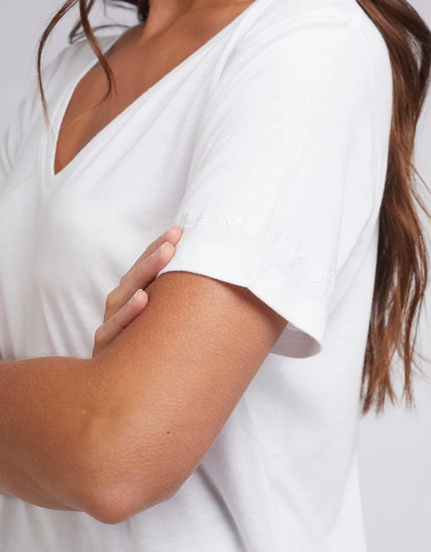 Zuri Tee White sold by edge clothing product image thumbnail 5