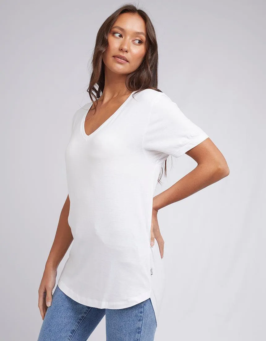 Zuri Tee White sold by edge clothing product image thumbnail 4