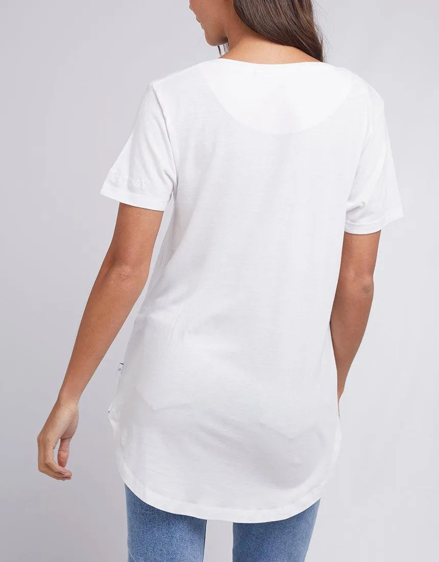 Zuri Tee White sold by edge clothing product image thumbnail 3