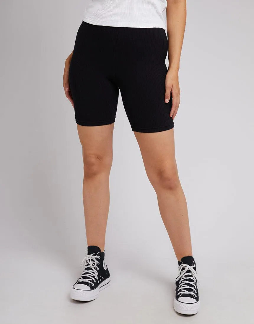 Aae Rib Bike Short Black sold by edge clothing
