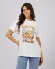Rising Tiger Tee Vintage White sold by edge clothing